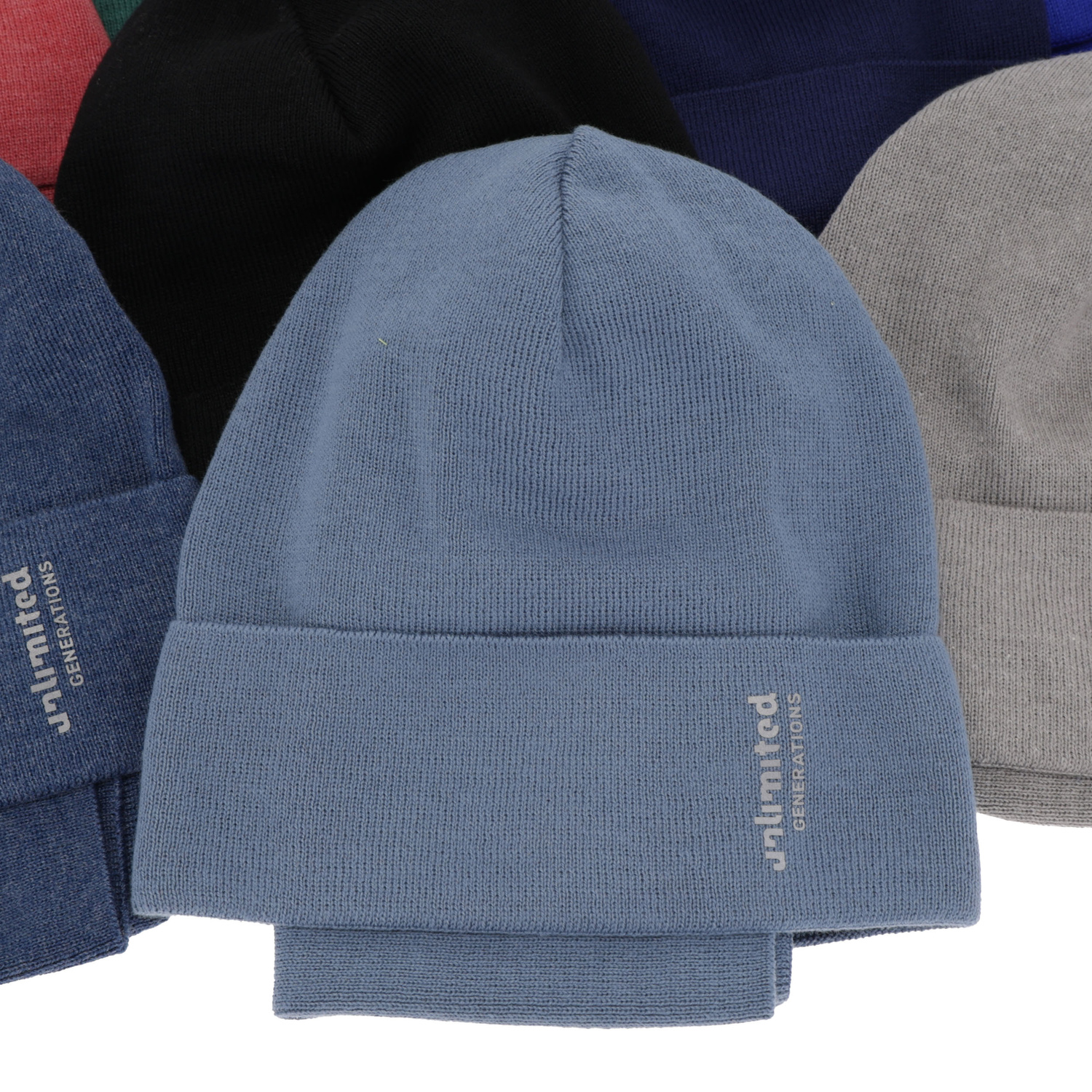 Ensemble automne/printemps garçon: bonnet et snood, met katoen, bleu marine, Timothe