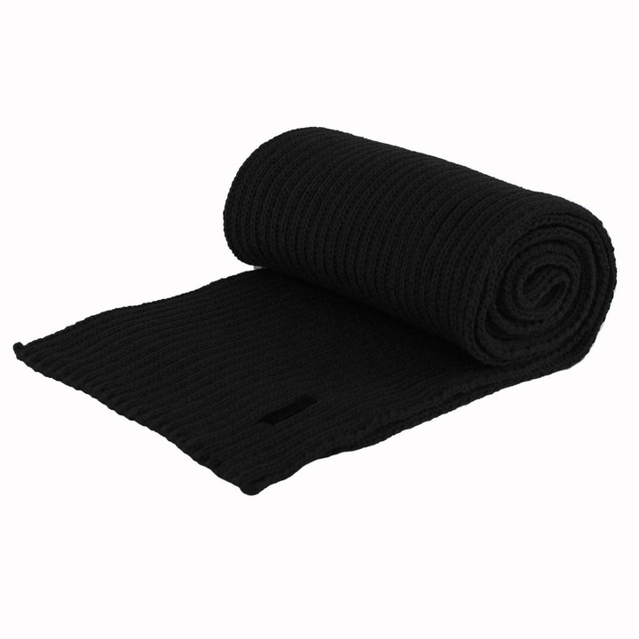 Heren wintersjaal, zwart, Magnat