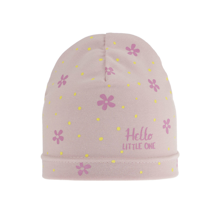 Bonnet automne/printemps fille, rose, Nila