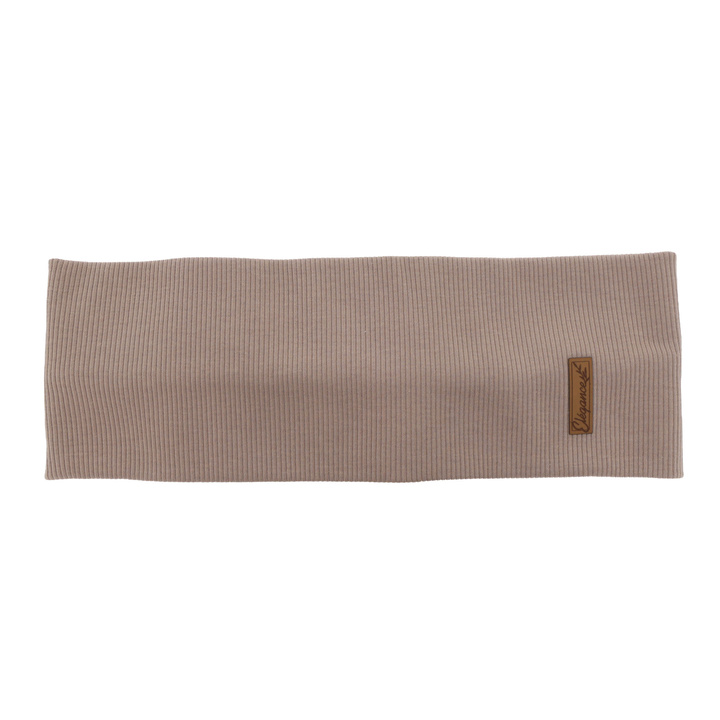 Hoofdband voor herfst, lente, dames, beige, katoenen Sharon