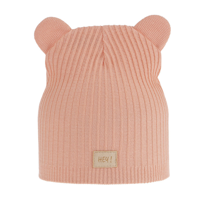 Bonnet automne/printemps fille, met katoen, orange, Clarisa