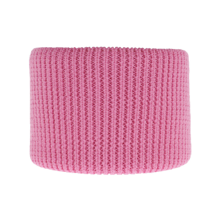 Snood d'hiver enfant, rose, avec laine mérinos, Vanilla