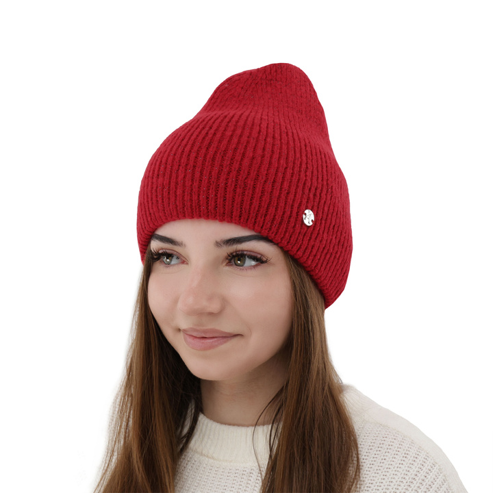 Dames wintermuts, rood, Amaris