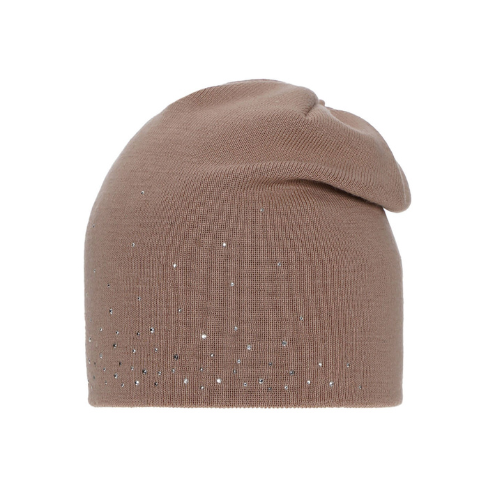 Dames wintermuts, Roze, Met merinowol, Minerwa