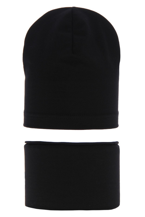 Jongens herfst/lente set, zwart, katoenen, Hazel