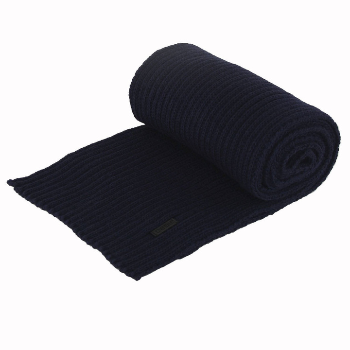 Heren wintersjaal, blauw, Magnat