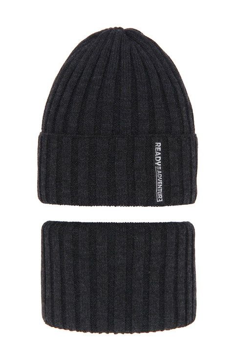 Jongens winter set, donkergrijs, Livido