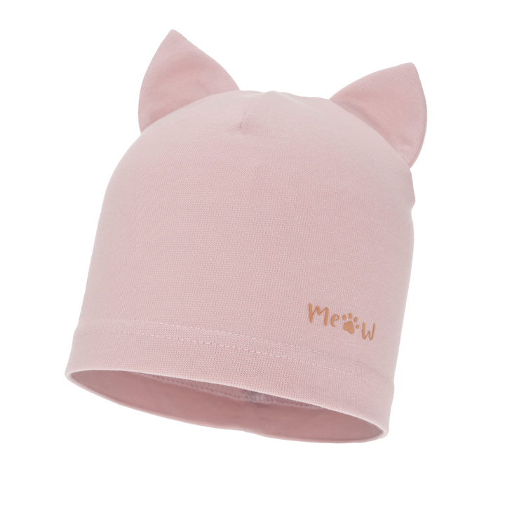 Bonnet automne/printemps fille, rose, Jaspera