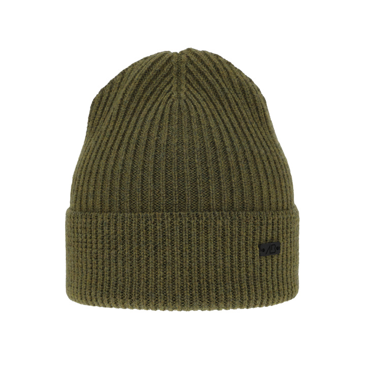 Bonnet d'hiver homme, verte, 100% Laine Mérinos Extrafine, Owen