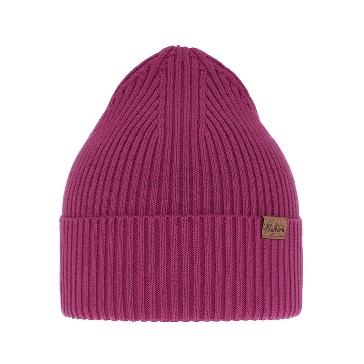 Bonnet d'hiver, printemps femme, met katoen, rose, Messina