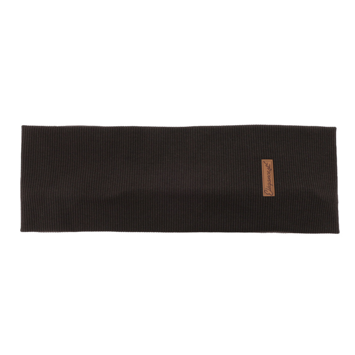 Hoofdband voor de herfst en lente, voor dames, bruin, van katoen Sharon