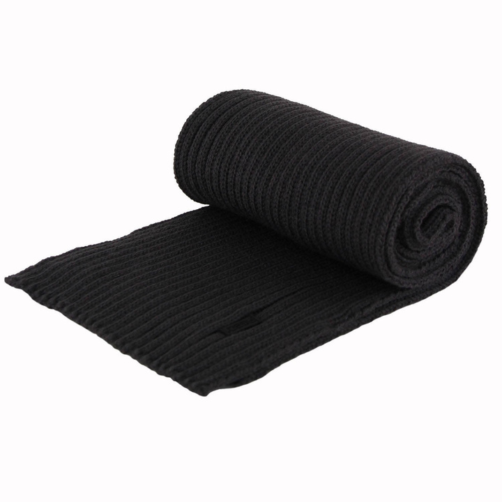 Heren wintersjaal, donkergrijs, Magnat