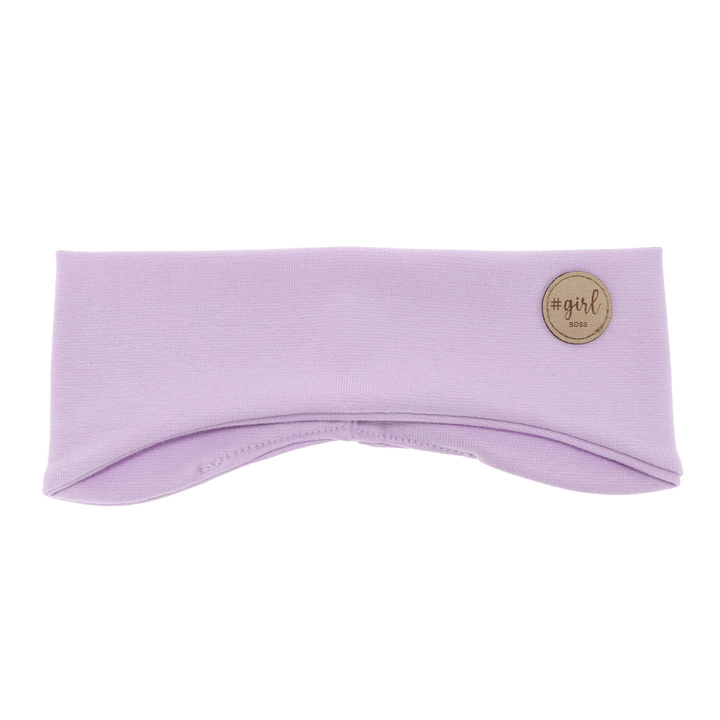 Hoofdband voor de herfst en lente voor een meisje, paars Maranta